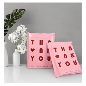 📬 20-PIECE POLYMAILER / POLYBAG SET Pink 💖 & Green 💚  10x13 Self-Seal Bags 🎁